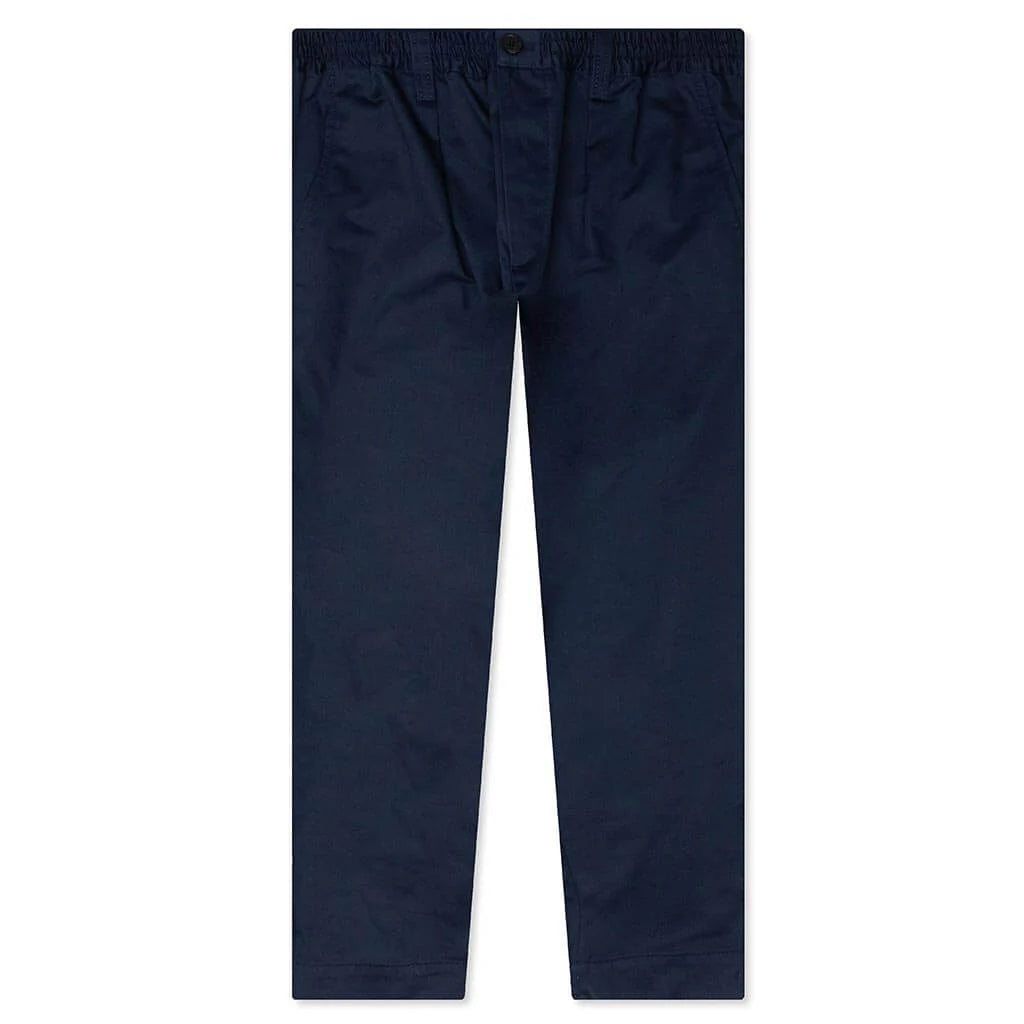 Cropped Drawstring Trousers Ink