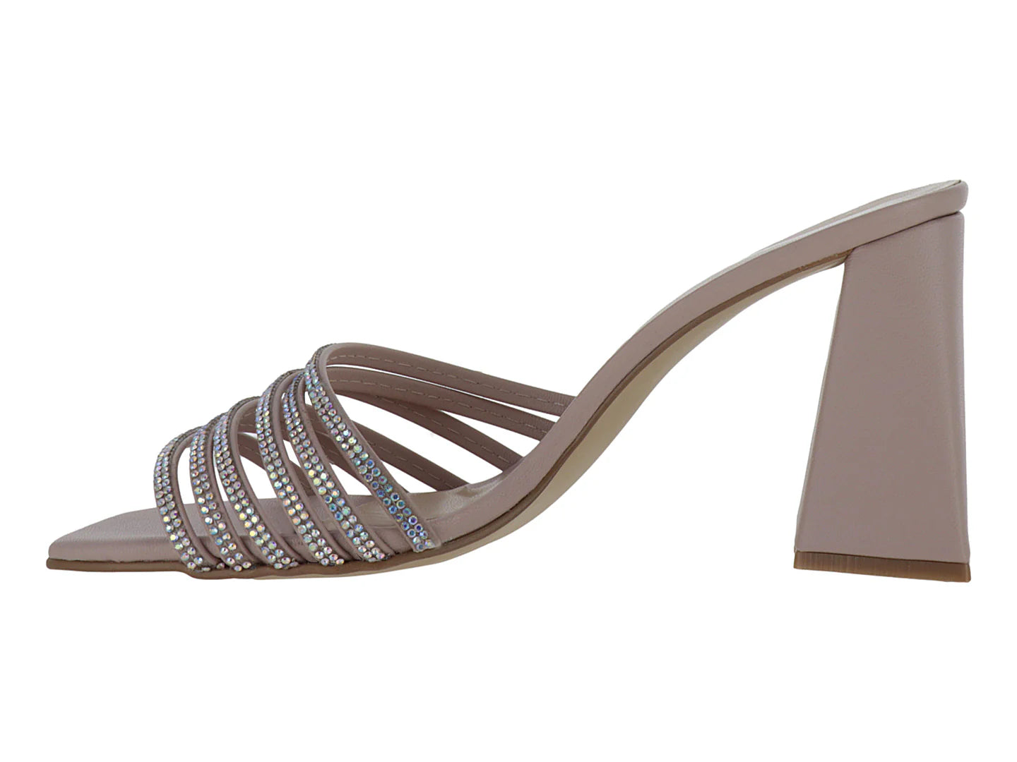 Sandalias ROZE Beige con Cristales para Mujer