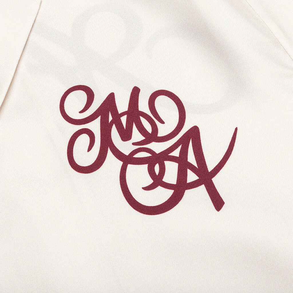 MA Swirl Bowling Shirt Alabaster
