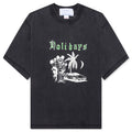 Holidays Reversible Tee Black