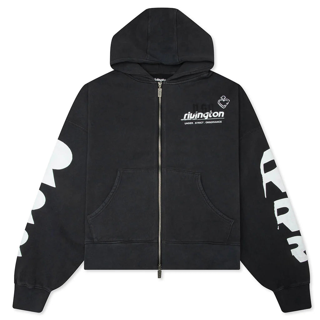 Membership USO Zip Hoodie Black