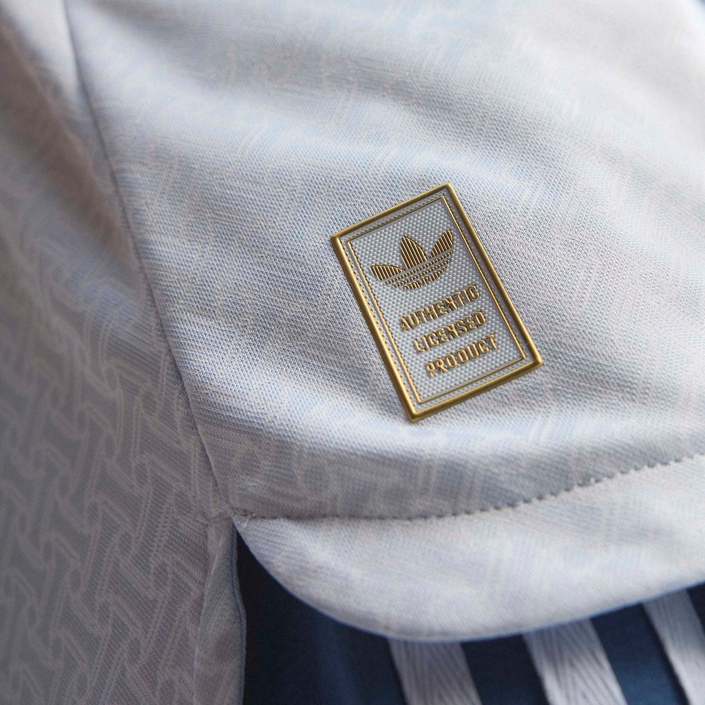 adidas Italy Away Authentic Mens Soccer Jersey 2026 Aero Blue