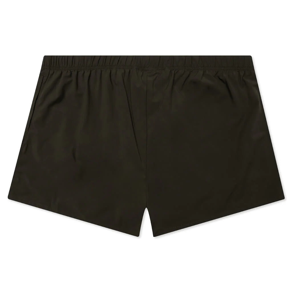 Womens Running Short Off Black