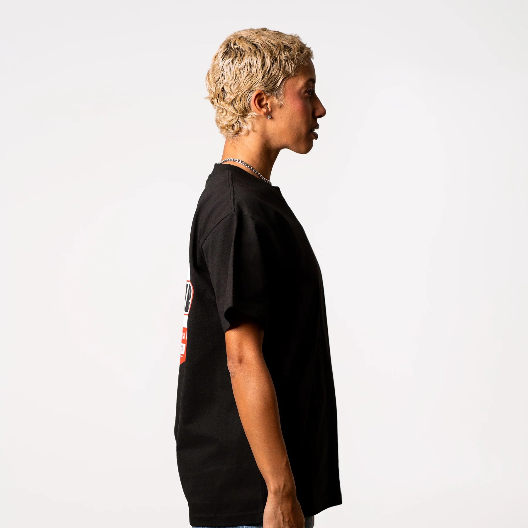 Motor Oil Tee Black