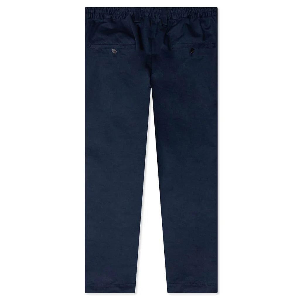 Cropped Drawstring Trousers Ink