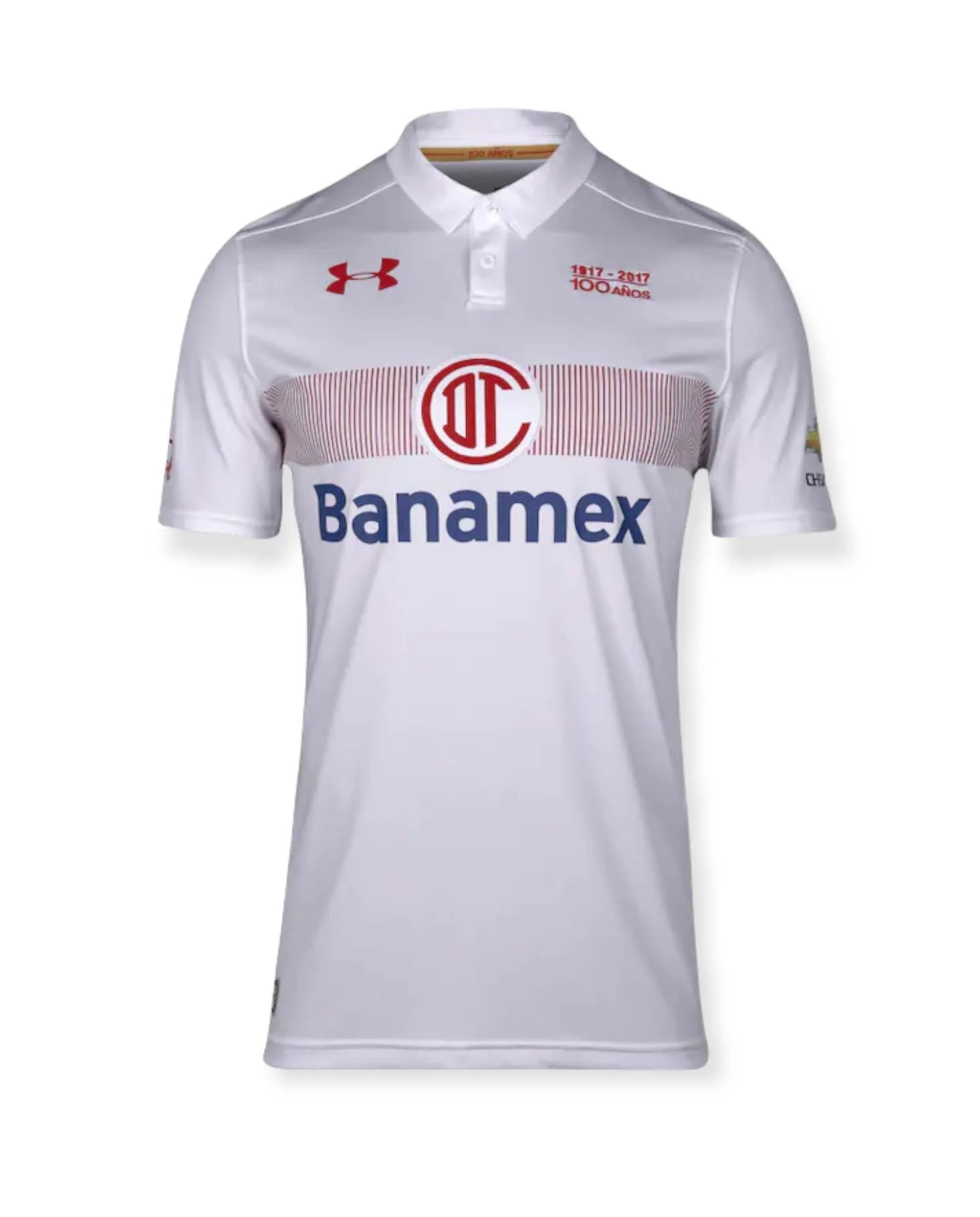Under Armour Toluca Away Jersey 16 White