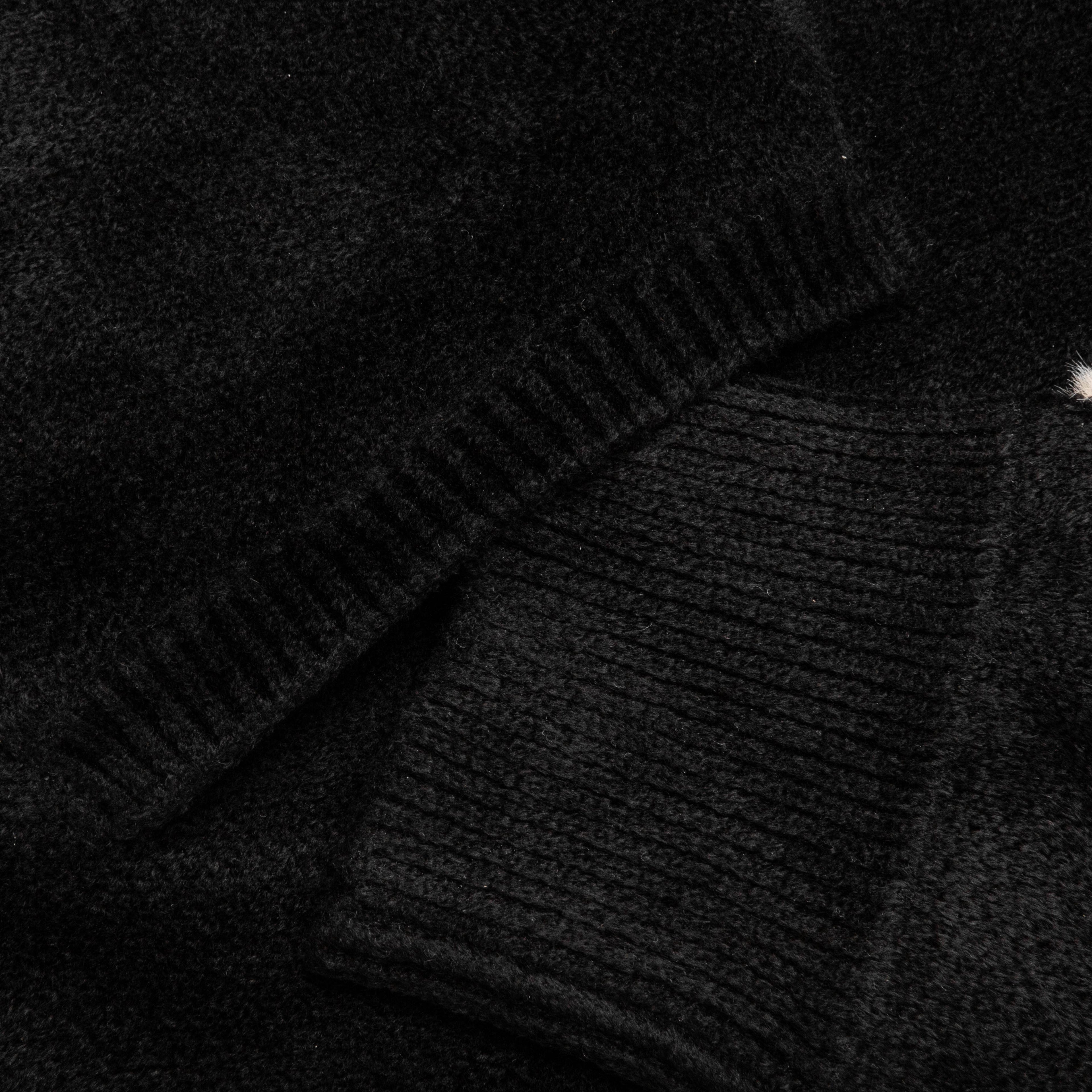 Bones Sleeves Hoodie Black