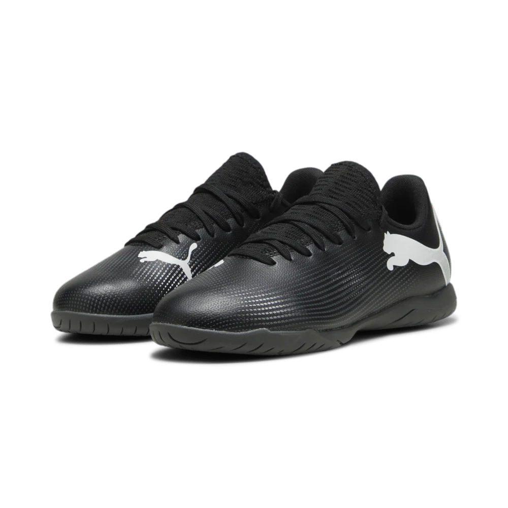 PUMA Future 7 Play IT JR Black White