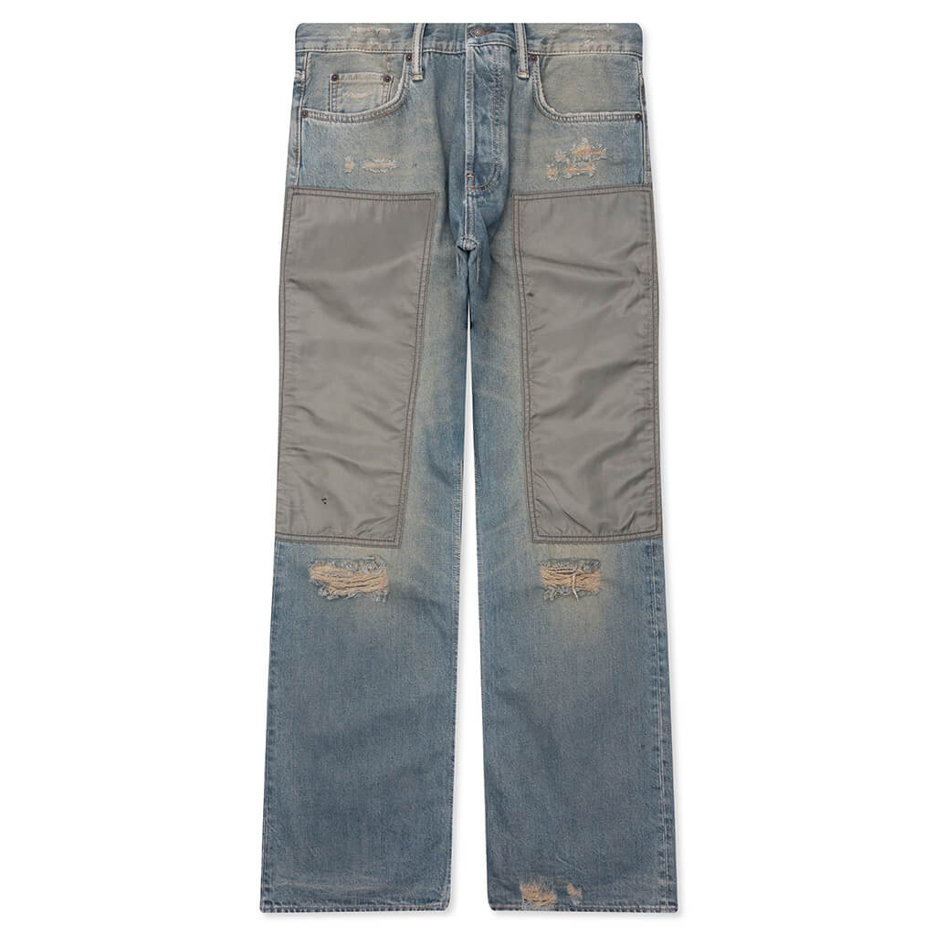 2010 Regular Fit Jeans Mid Blue Light Grey