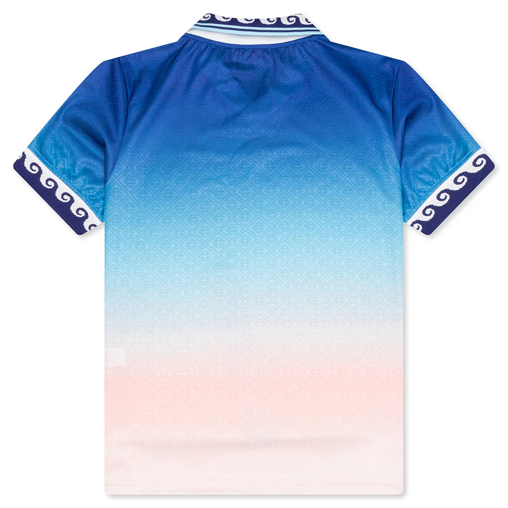 Gradient S S Football Shirt Blue