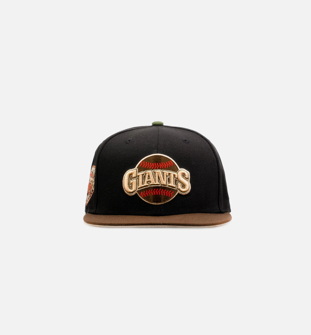 San Francisco Giants 59Fifty Mens Fitted Hat Black Brown