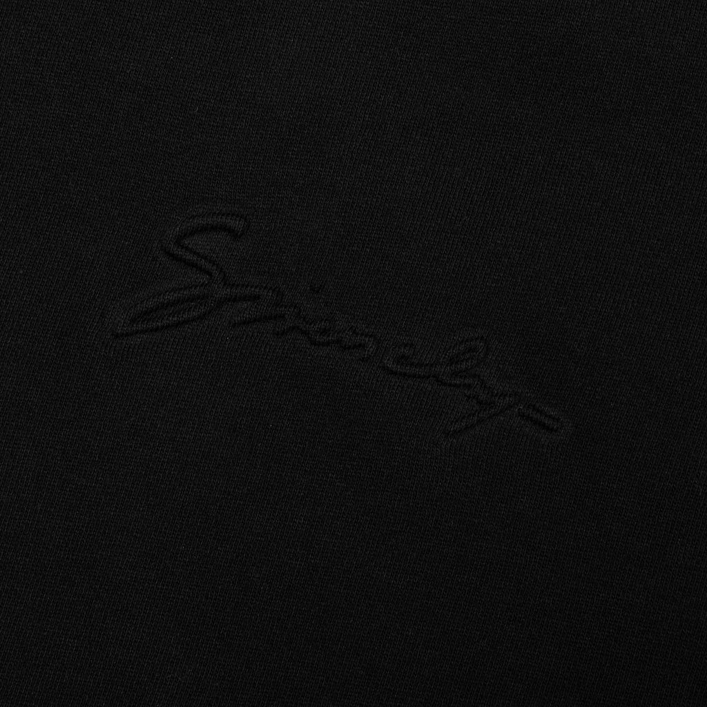 Baroque Embossing Hoodie Black