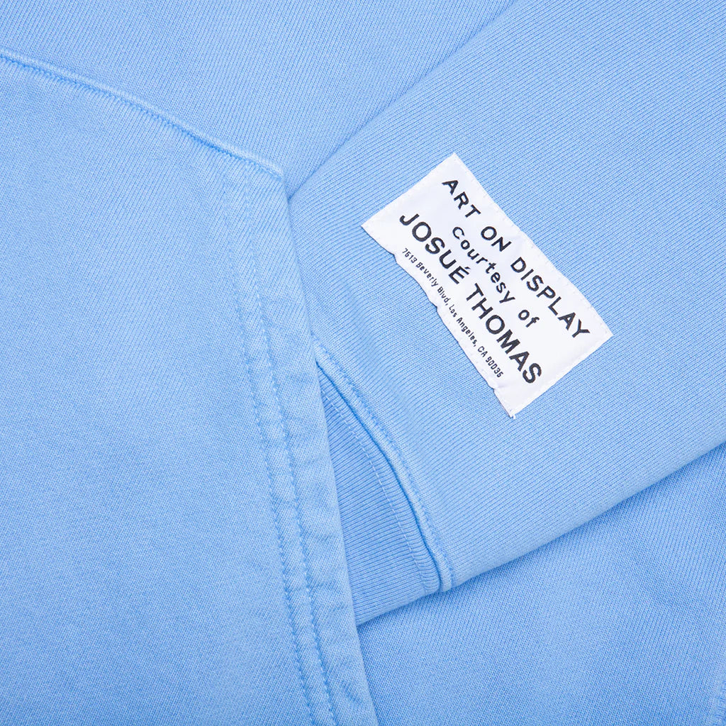 90s GD Logo Hoodie Baby Blue