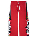 New Age Track Pant Red Yellow
