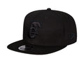 Gorra New Era Negra de Visera Plana para Hombre