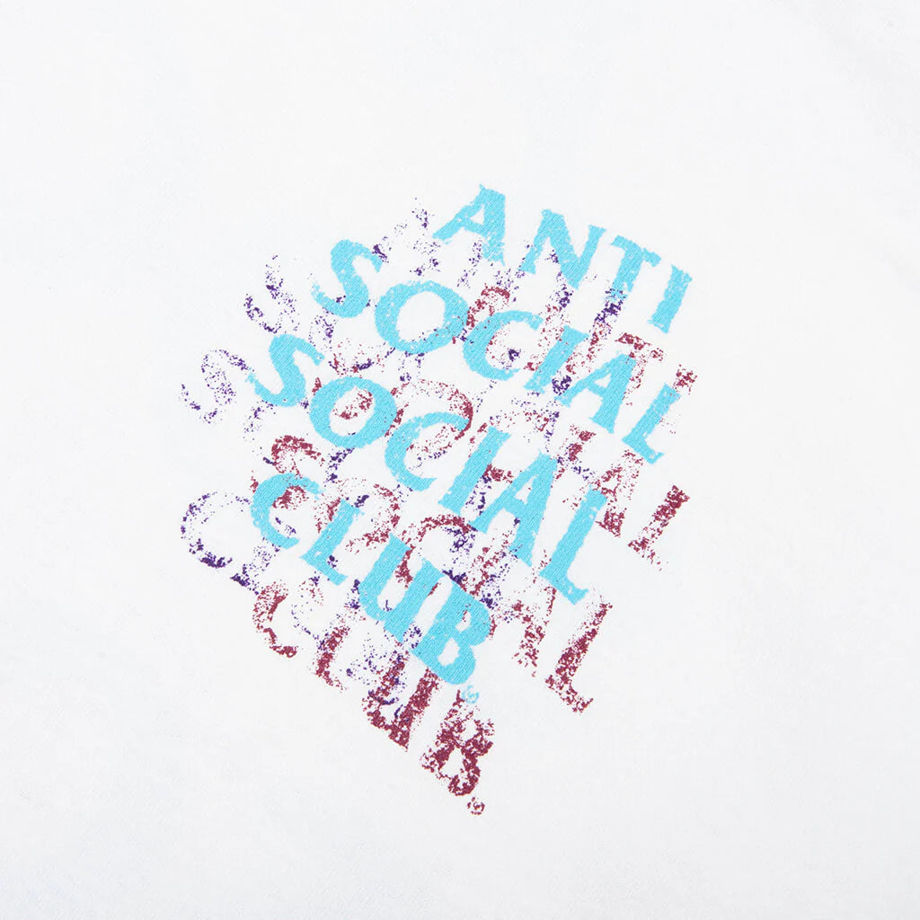 Distressed Tee White
