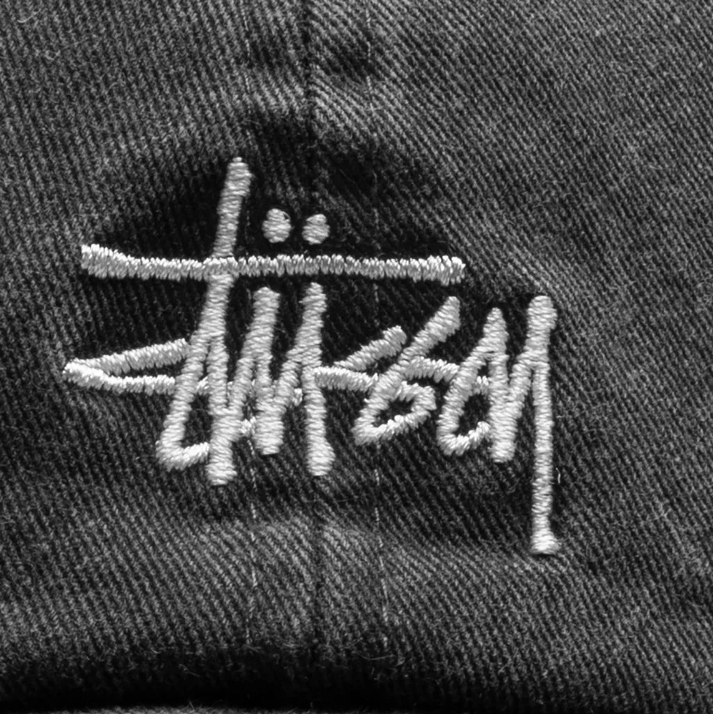 Basic Washed Low Pro Cap Charcoal
