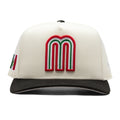 FEATURE x New Era 9FIFTY A Frame Snapback Mexico Pack Chrome Black