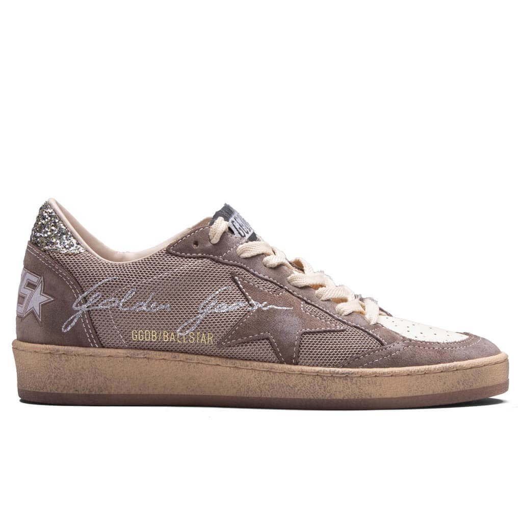 Womens Ball Star Beige White Ecru Brown