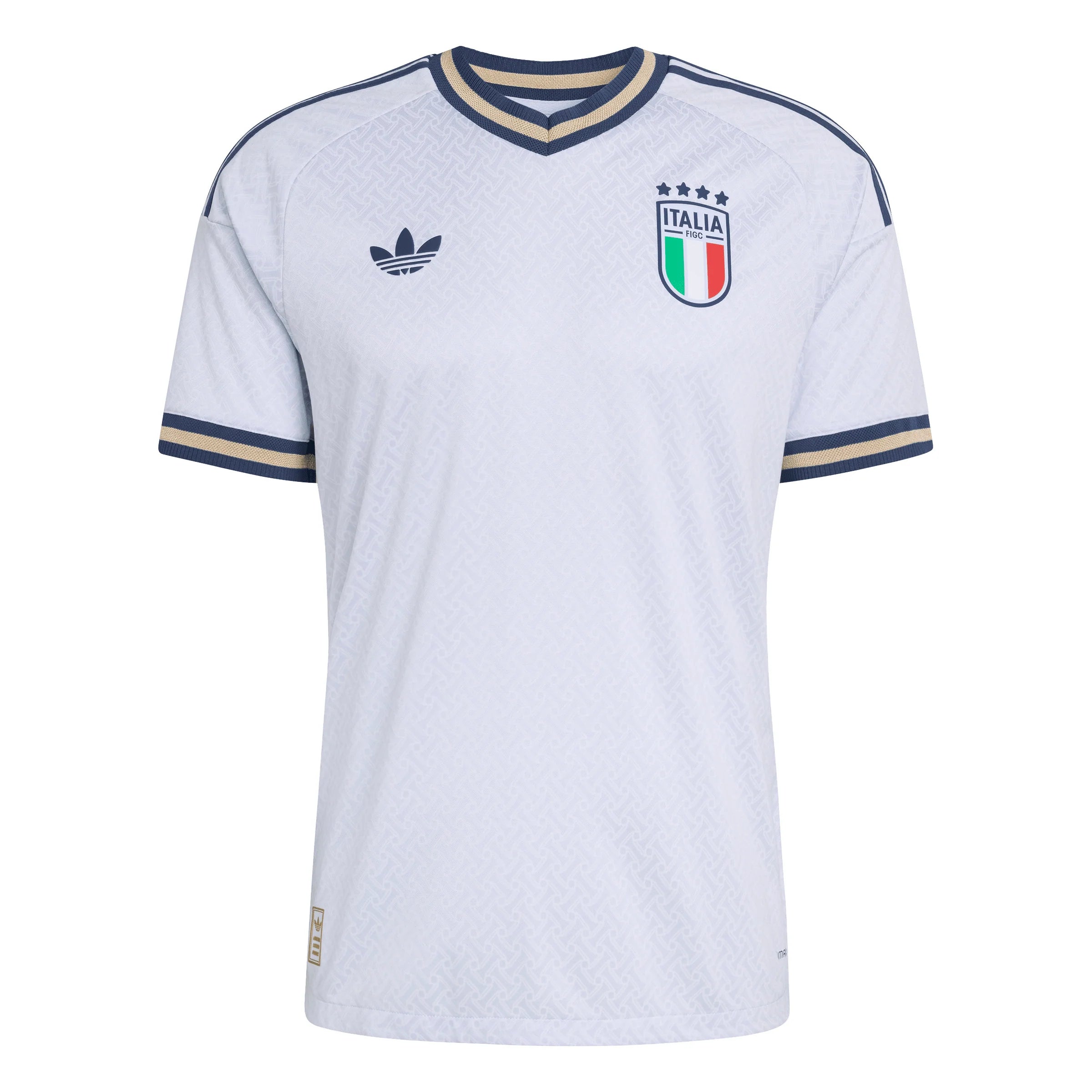 adidas Italy Away Authentic Mens Soccer Jersey 2026 Aero Blue