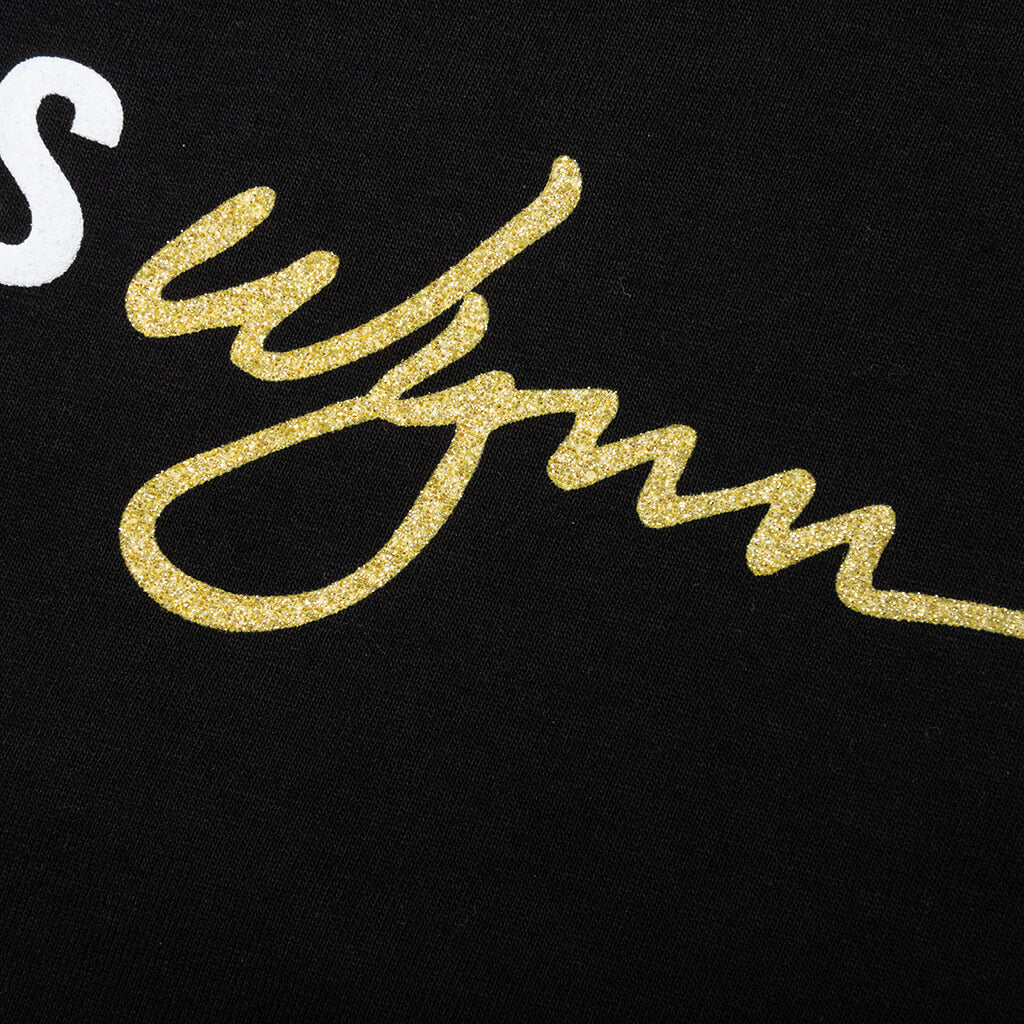 Feature x Wynn Logo Lock Up Tee Black