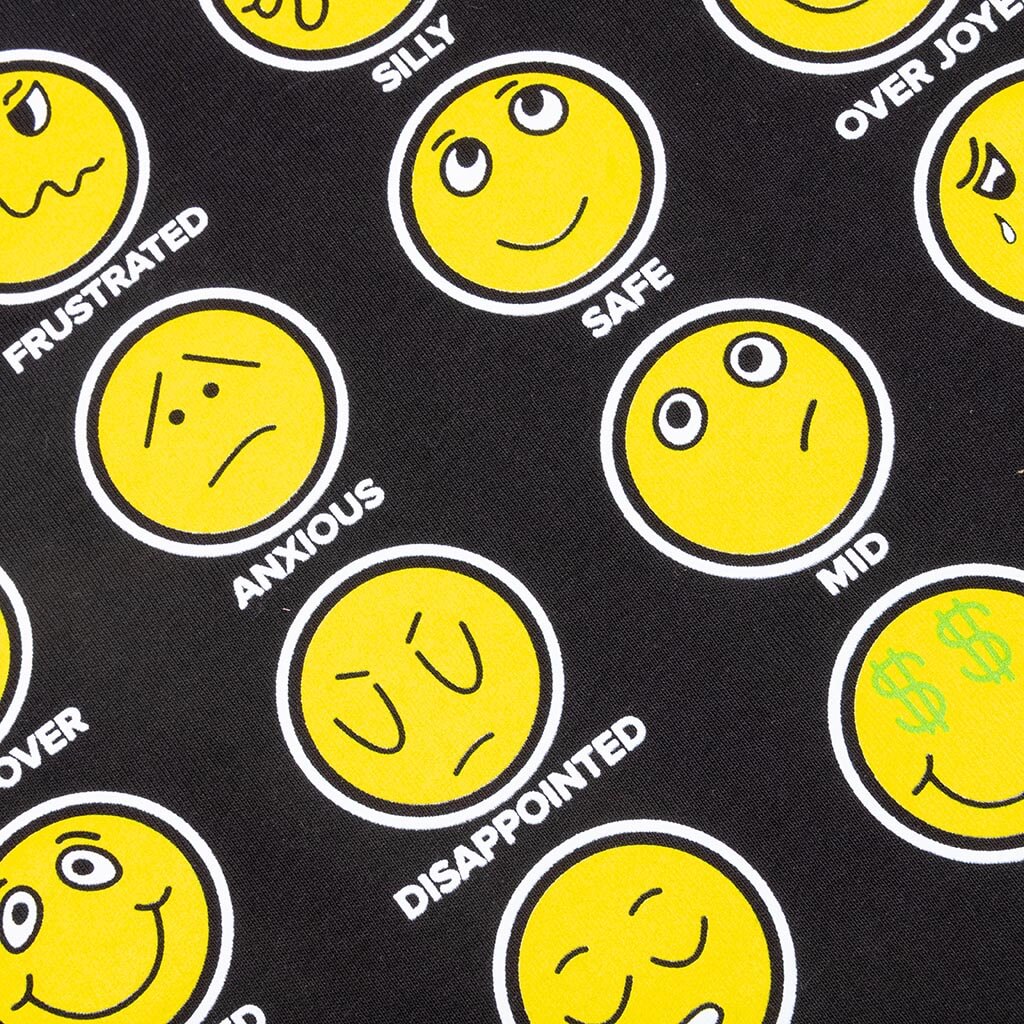 Mood Meter Tee Black