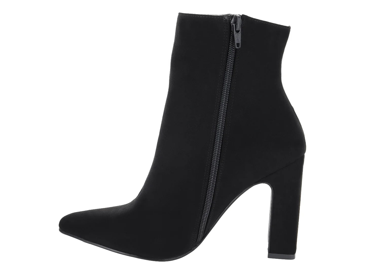 Botines Roze de Gamuza Negro para Mujer