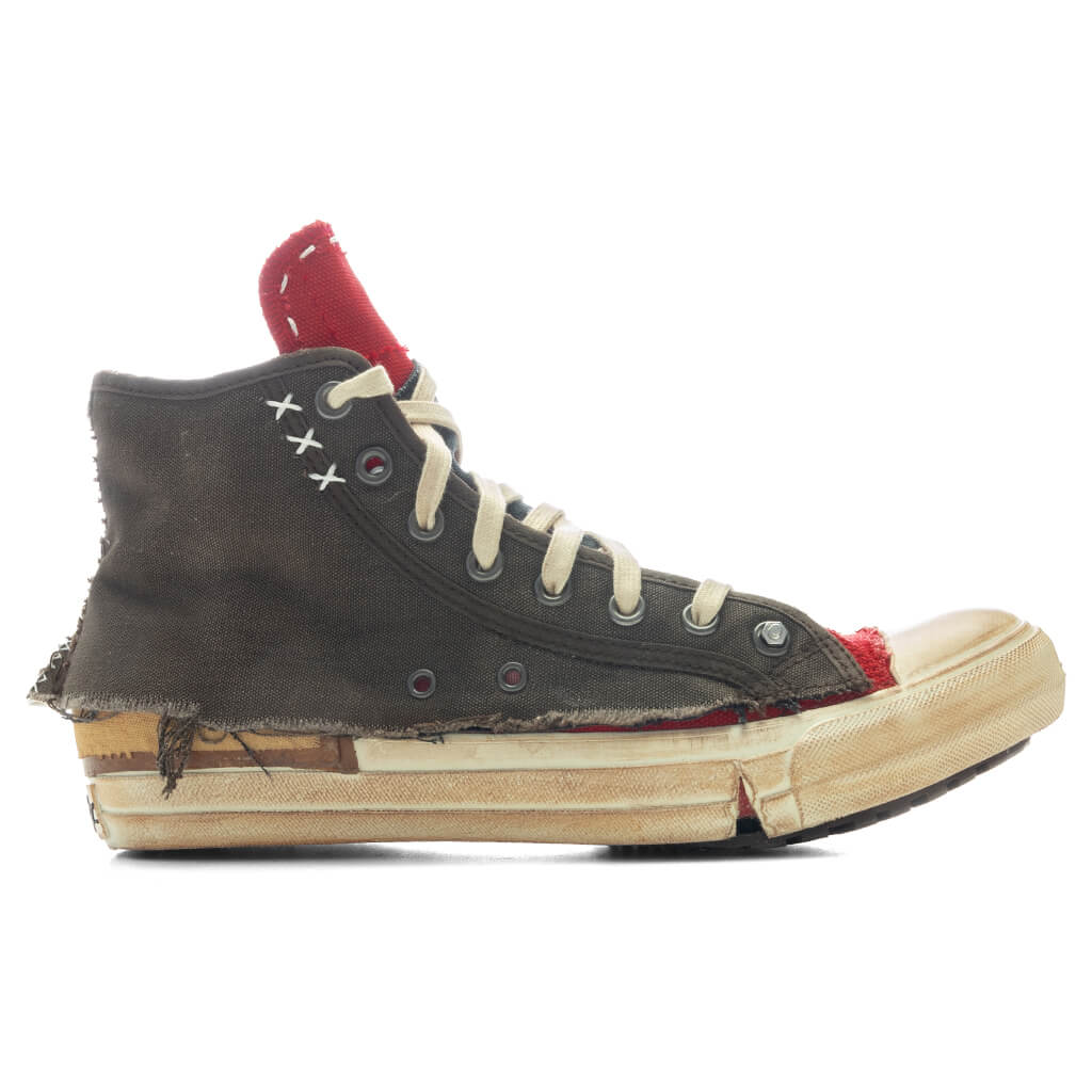 Love To Death Sneakers Red Brown