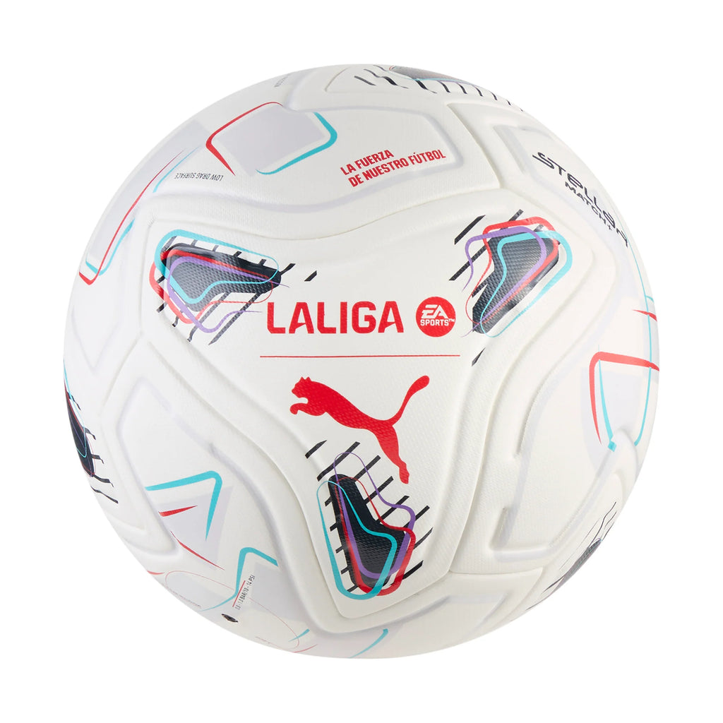 PUMA Stellar Match LaLiga FIFA QUALITY Soccer Ball White Multicolor