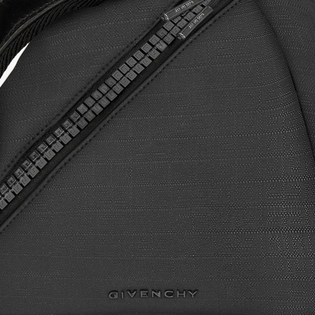 G Zip Triangle Bag Small Black