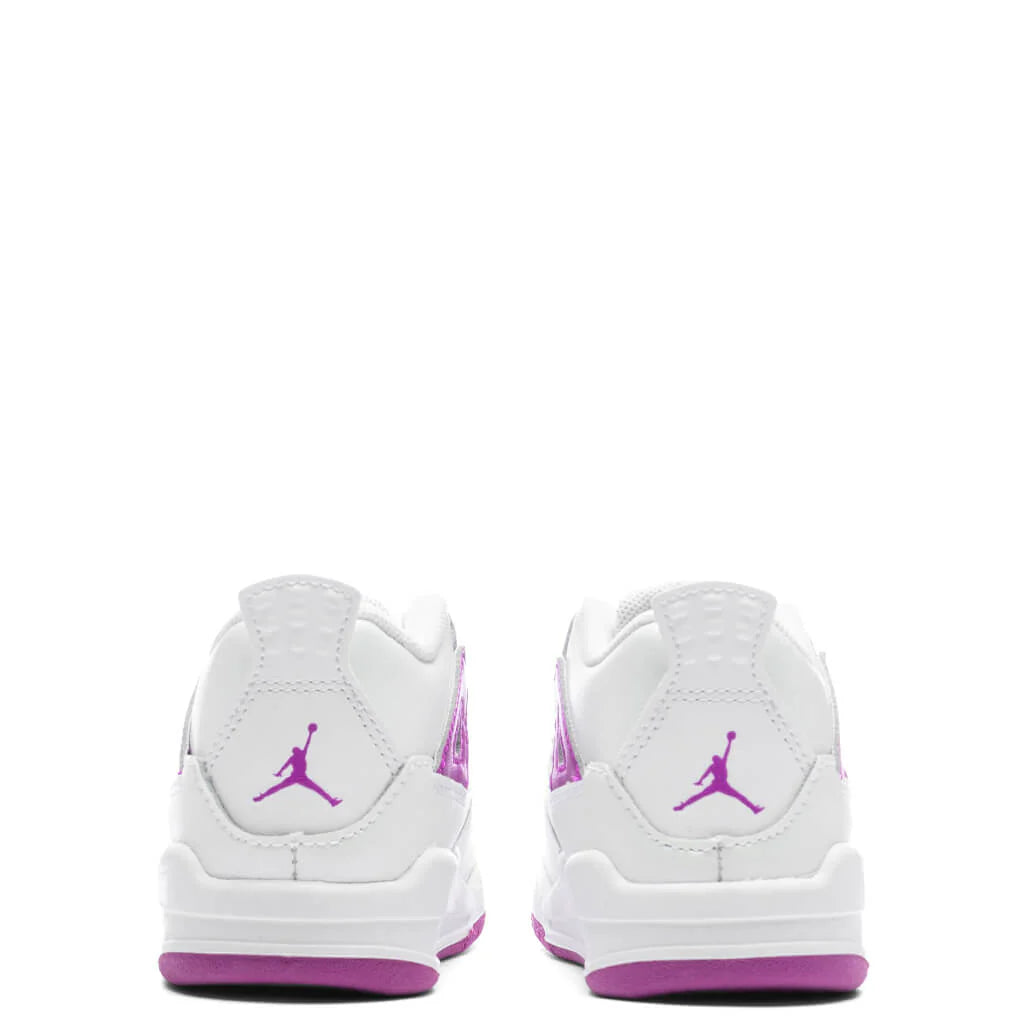 Jordan 4 Retro TD White Hyper Violet