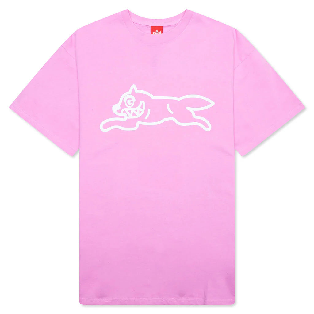 Checker S S Tee Orchid