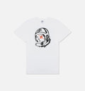 BB Helmet Short Sleeve Tee Mens T Shirt White