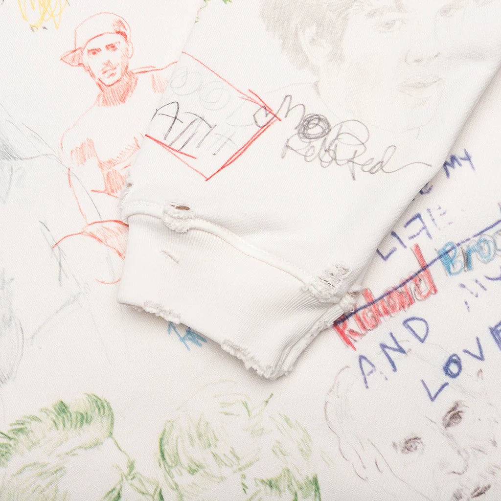 Good Times Are Over 20 Crewneck Vintage White