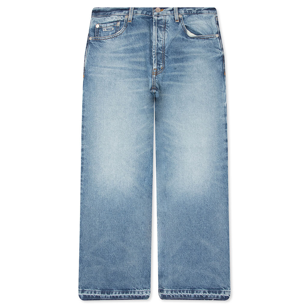 Melrose Medium Denim Pants Washed Indigo