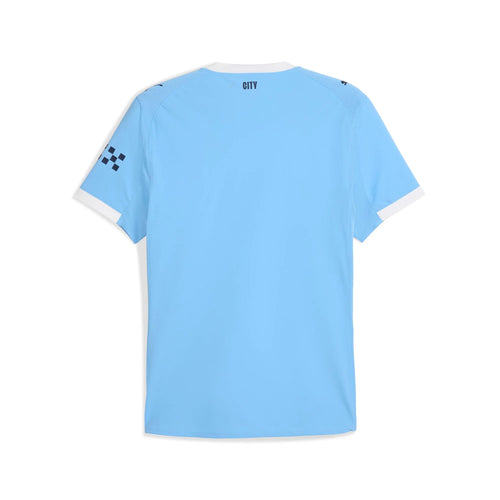 PUMA Manchester City Home Mens Soccer Jersey 25 26 Light Blue White
