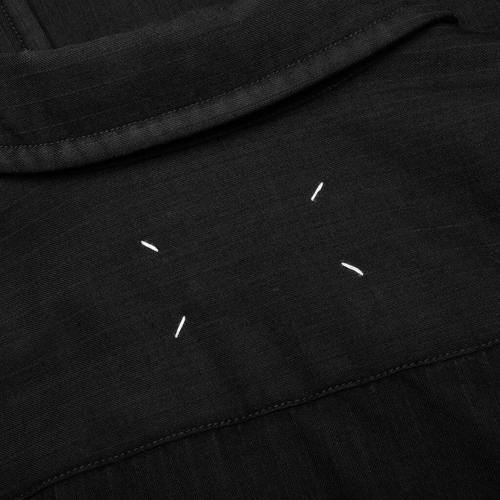 Pocket Button Down Shirt Black