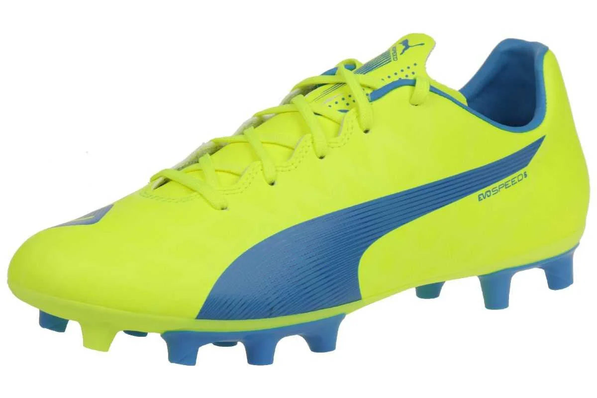 PUMA Evospeed 54 FG JR Safety Yellow