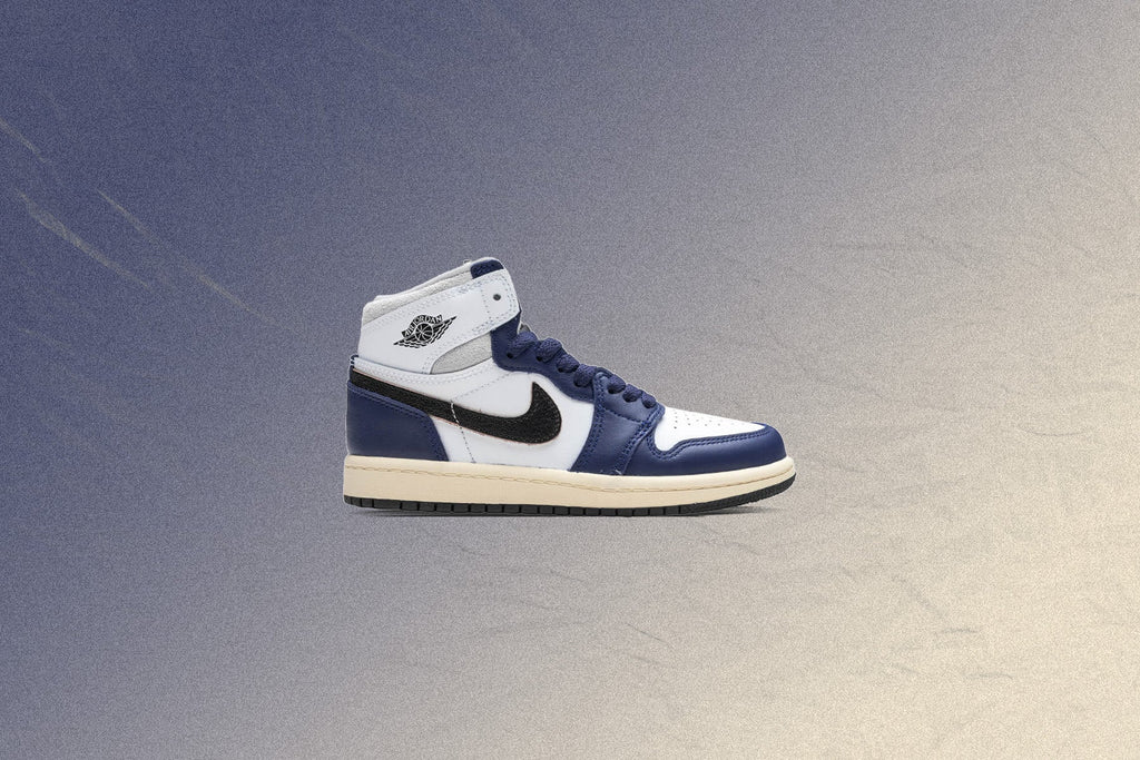 Air Jordan 1 Retro High OG Rare Air PS White Black Neutral Grey Deep Royal Blue