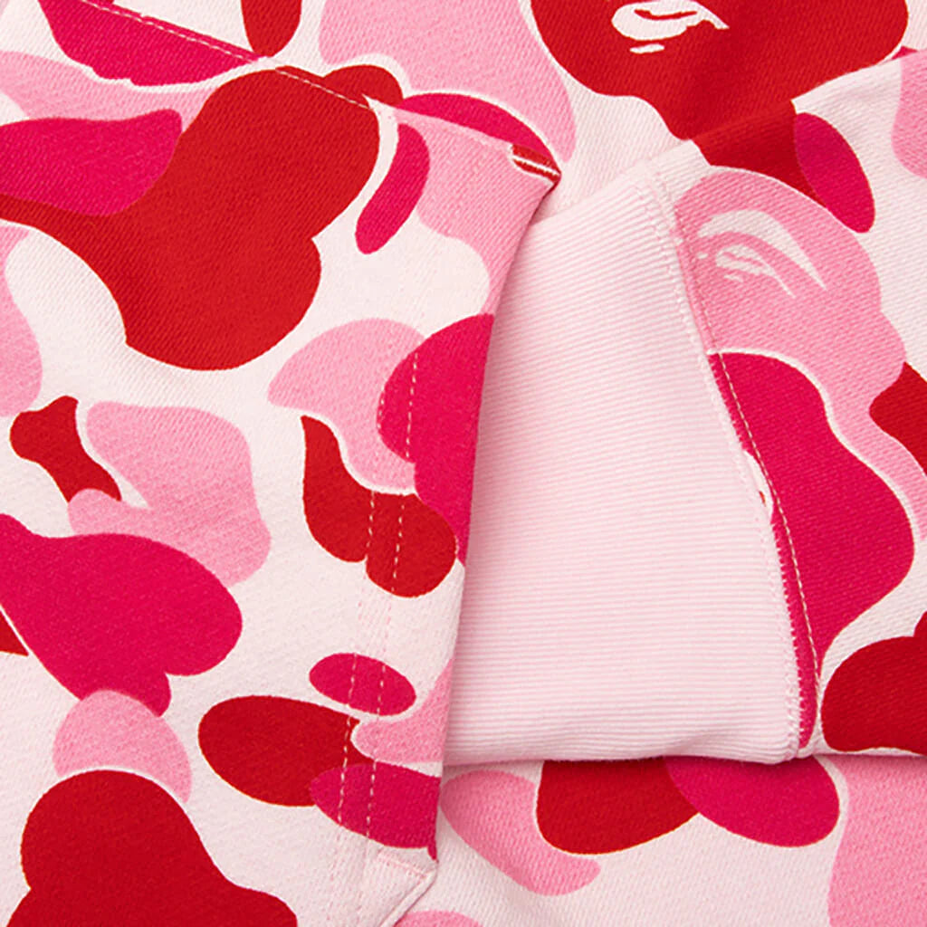 ABC Camo 2nd Shark Full Zip Hoodie Pink