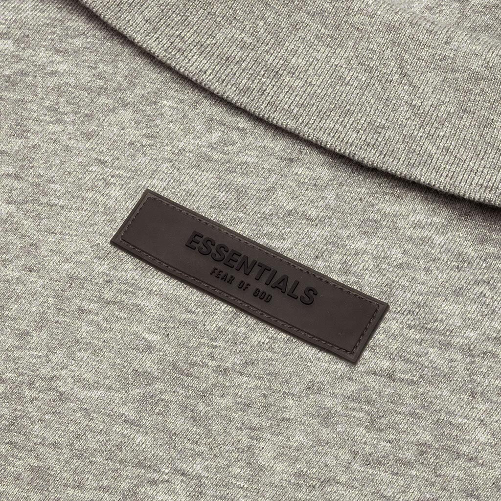Core L S Polo Dark Oatmeal