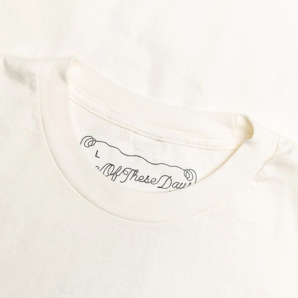 Lucky Number 73 S S T Shirt Bone