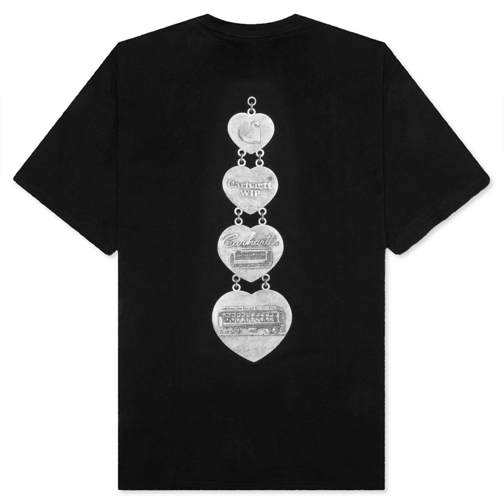 S S Hartt Chain T Shirt Black