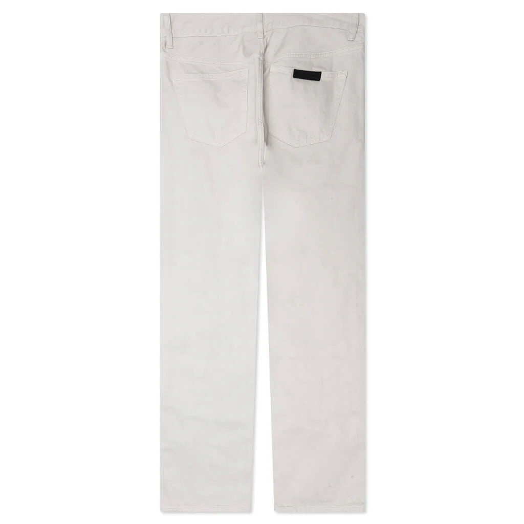 5 Pocket Jean Silver Cloud