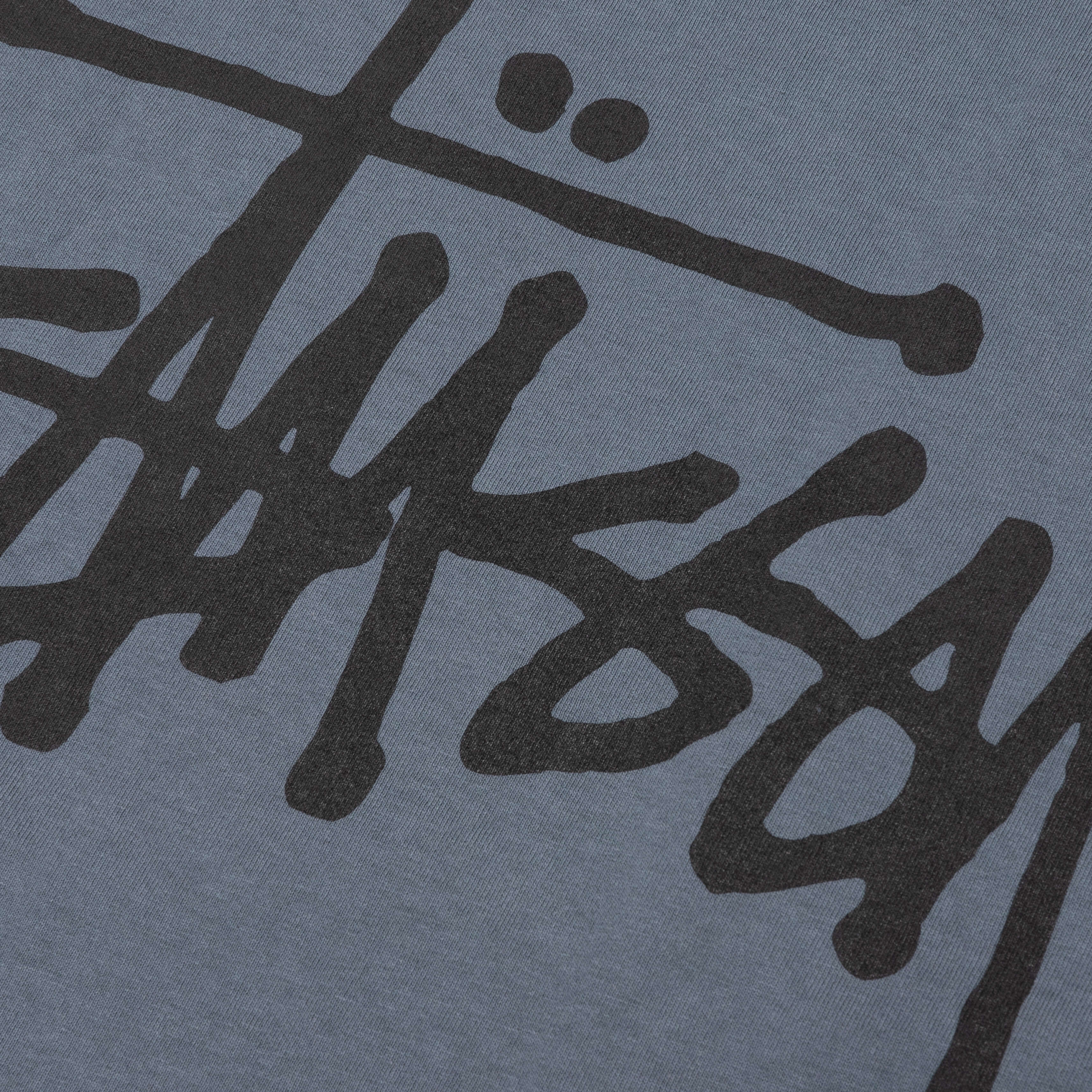 Basic Stussy Pig Dyed Tee Indigo