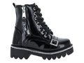 Botines de Charol Negro Miroslava para Niña