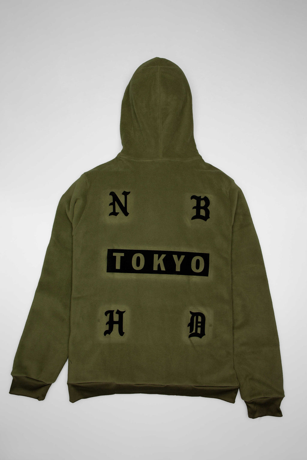 adidas X Neighborhood Collection Mens Hoodie Trace Olive White