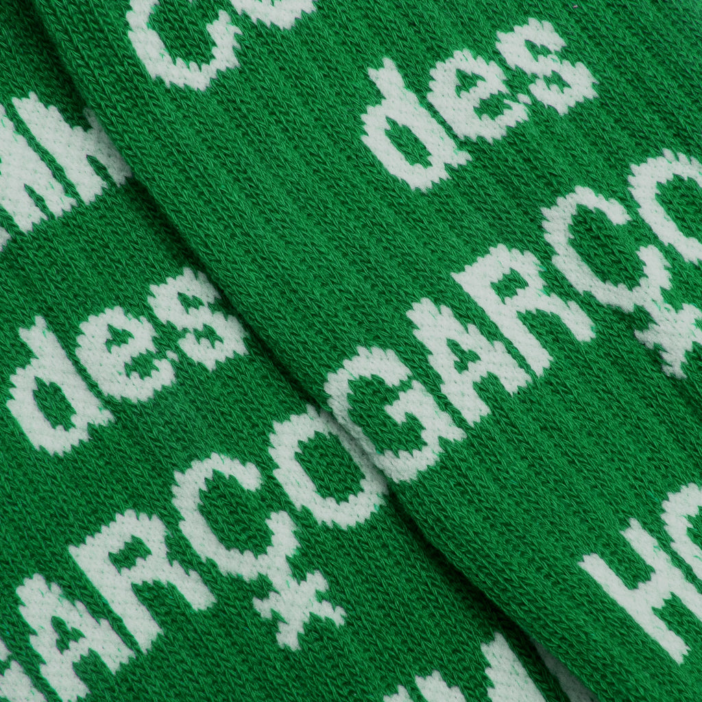 Logo Crew Socks Green