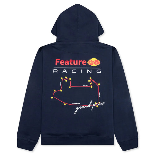 Dice Circuit Hoodie Navy Blazer