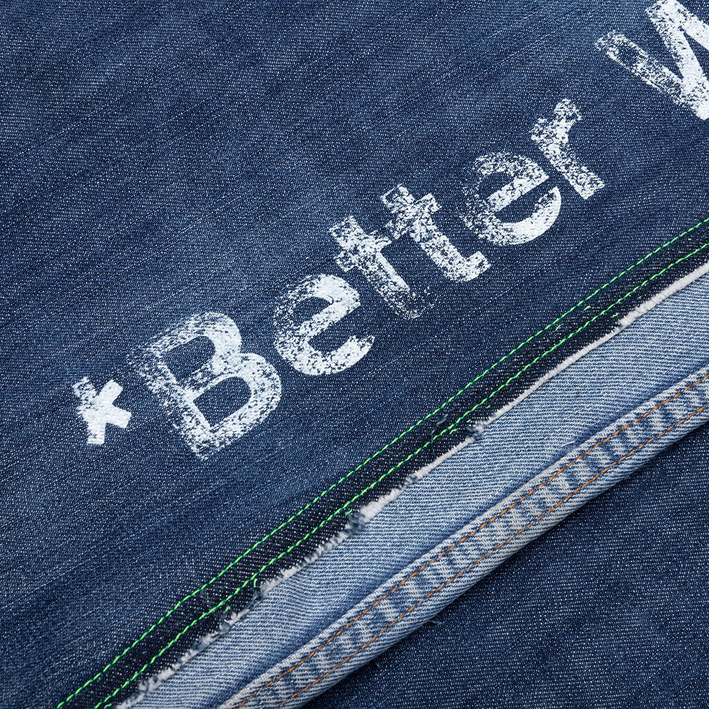 Gentlemens Denim Pants Indigo